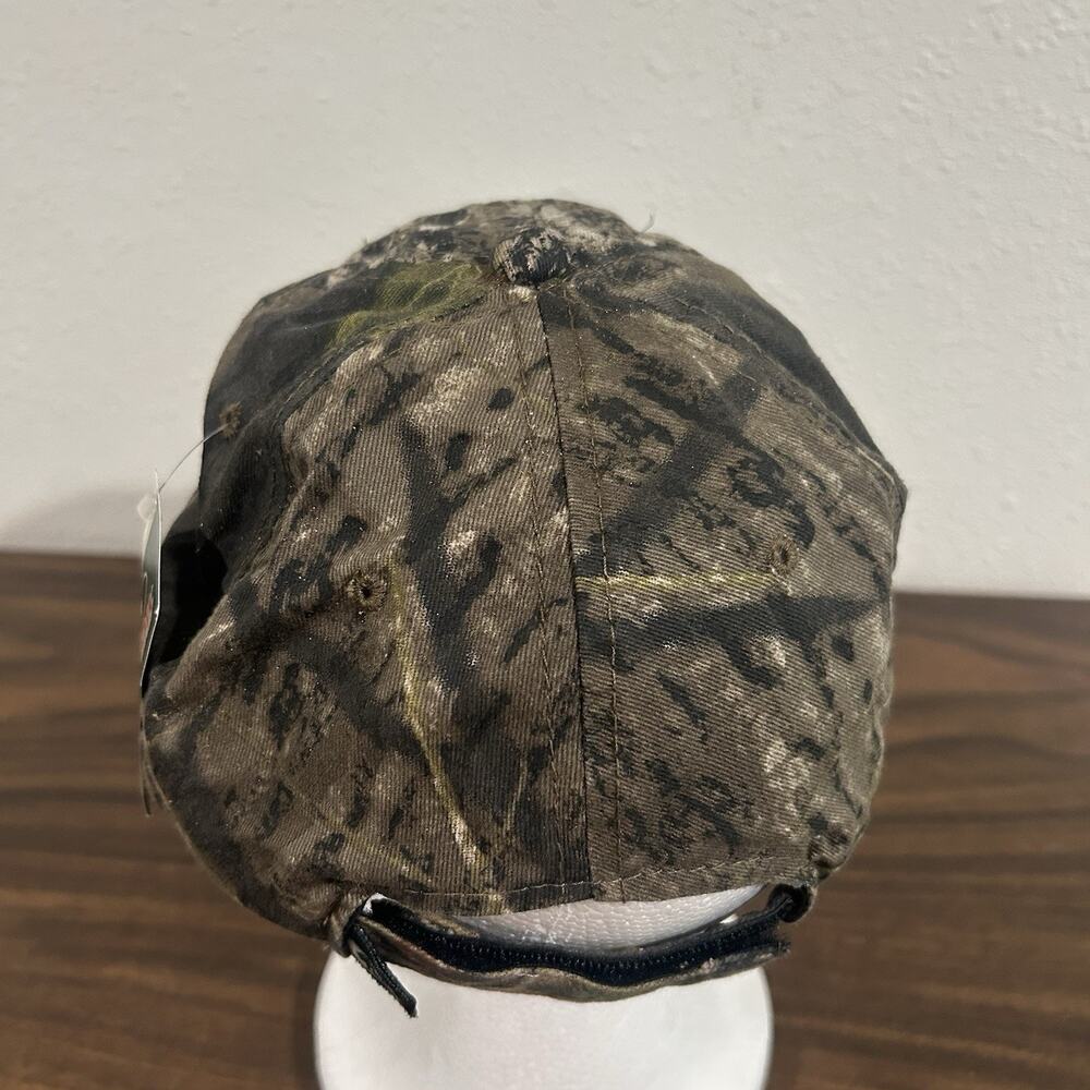 Vintage NWT Mossy Oak Camo Snapback Hat Cap Port Authority Hunting Deadstock NOS - Picture 4 of 10